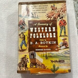 Western Folklore vintage book